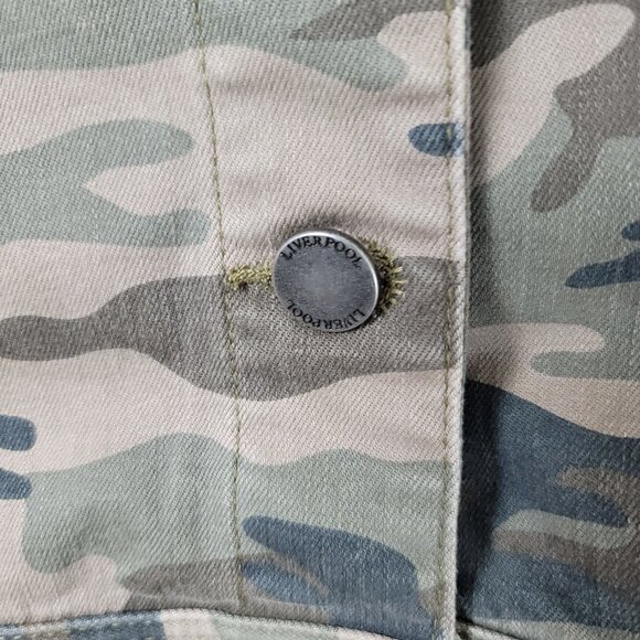 Liverpool Camo Utility Patch Pockets Jacket - Picture 8 of 14